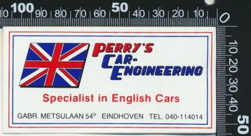 Sticker: Perrys Car Engineering - Eindhoven beschikbaar voor biedingen