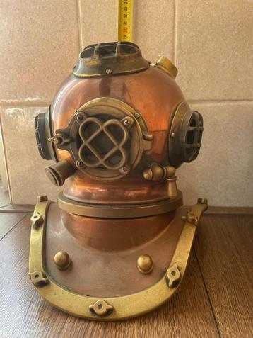Vintage Koperen Duikhelmen – Groot & Klein beschikbaar voor biedingen