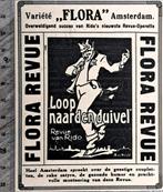 Revue 1915, Adv. Flora-revue 'Loop naar den Duivel' van Rido, Verzenden, Voor 1940, Gebruikt, Overige onderwerpen