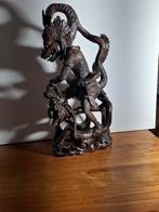 Houten Indonesische garuda., Ophalen of Verzenden