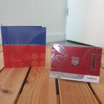 zilveren postzegel en 1e uitgifte euromunten, Setje, Zilver, Overige landen, Overige waardes