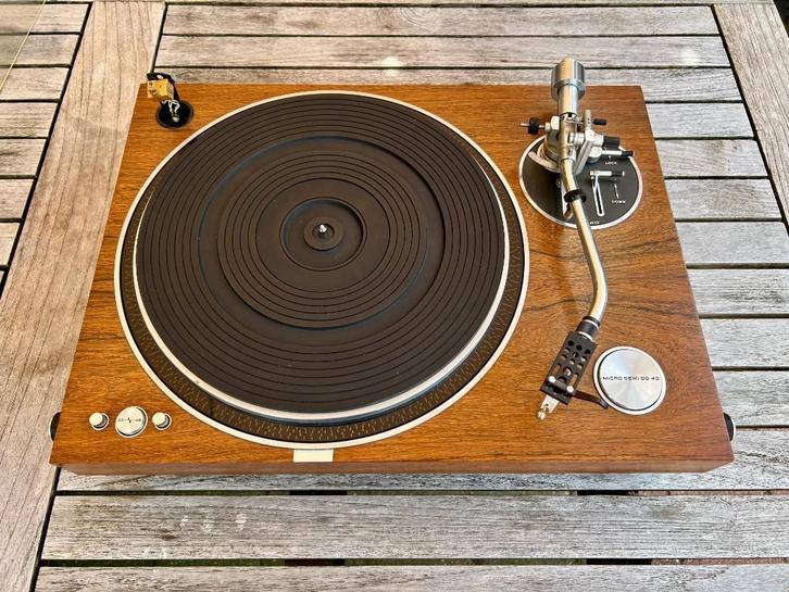 Zeldzaam mooie Micro Seiki DD40 Draaitafel met MA-505 Arm, Audio, Tv en Foto, Platenspelers, Gebruikt, Platenspeler, Overige merken