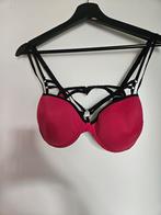 Sapph Roze/Zwarte BH, Sapph, Ophalen, Roze, BH