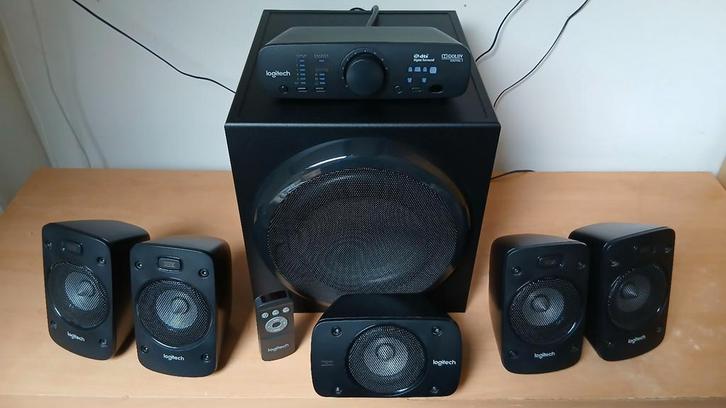 Logitech Z906  THX 1000W 5.1 audio system, Audio, Tv en Foto, Stereo-sets, Zo goed als nieuw, Overige merken, Ophalen of Verzenden