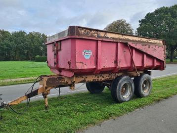 10 tons Knapik Kipper tandemas. 6ton oprijwagen 600x208cm,  beschikbaar voor biedingen