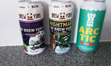 Brew York - U.K.   Tornion Artic IPA  Lapland - Finland. beschikbaar voor biedingen