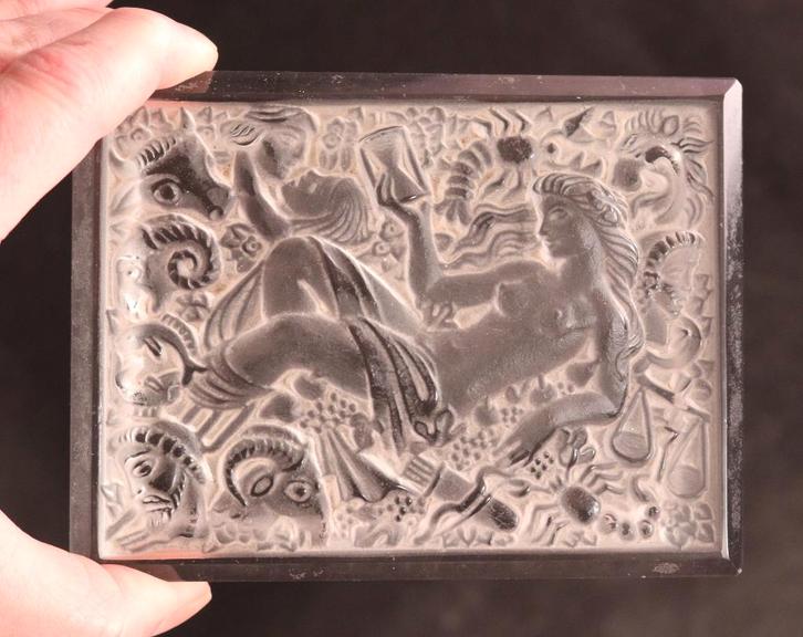 Heinrich Hoffmann Art Deco kistje, Antiek en Kunst, Antiek | Glas en Kristal, Ophalen of Verzenden