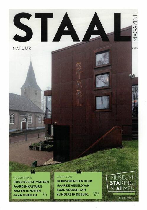 A.C.W. Staring in STAAL Magazine - april 2023., Boeken, Tijdschriften en Kranten, Nieuw, Ophalen of Verzenden