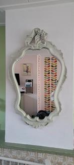 Grote brocante spiegel (voor boven open haard of schouw), Ophalen, Gebruikt, 100 tot 150 cm, Overige vormen