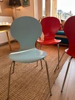 4x houten vlinderstoel, Huis en Inrichting, Stoelen, Ophalen, Zo goed als nieuw, Bruin, Eén