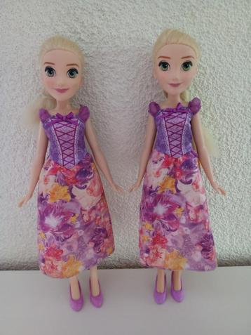 2 x Disney Princess - Royal Shimmer RAPUNZEL  beschikbaar voor biedingen