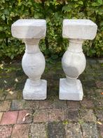 2 betonnen zuiltjes, Ophalen, Gebruikt