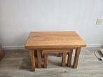 Set van 3 bijzettafels - Verschillende afmetingen, Ophalen, Gebruikt, 50 tot 100 cm, 25 tot 50 cm