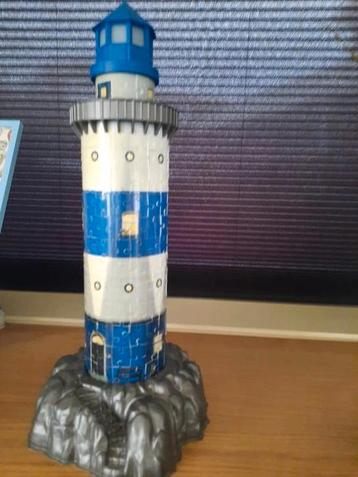 Ravensburger 3D puzzel vuurtoren Night Edition  beschikbaar voor biedingen