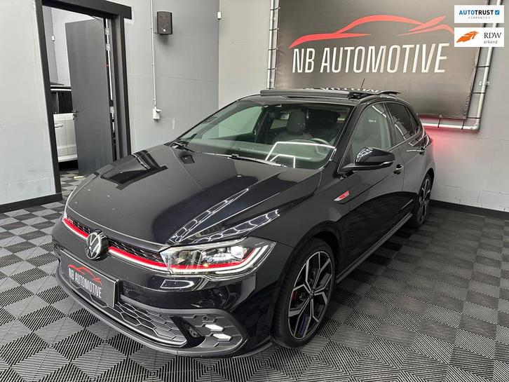 Volkswagen Polo 2.0 GTI 2023 Pano, Auto's, Volkswagen, Bedrijf, Te koop, Polo, ABS, Achteruitrijcamera, Adaptive Cruise Control