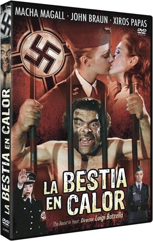 THE BEAST IN HEAT 1977 VIDEO NASTY, ALLEEN OPHALEN., Cd's en Dvd's, Dvd's | Horror, Zo goed als nieuw, Overige genres, Vanaf 16 jaar
