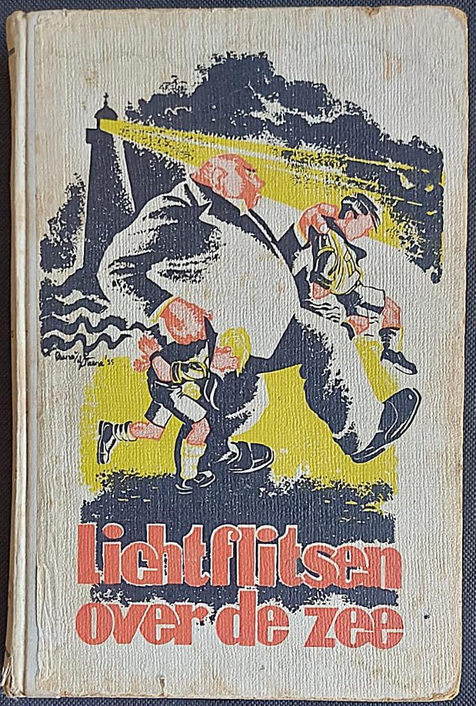scouting Roman: Lichtflitsen over de zee, 1935, Verzamelen, Scouting, Gebruikt, Boek of Tijdschrift, Ophalen of Verzenden