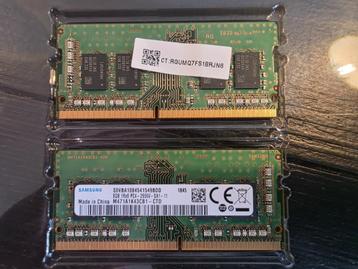 2x8 GB Samsung RAM geheugen laptop DDR4 Sodimm SDRAM 2666 beschikbaar voor biedingen