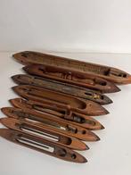 Vintage houten schietspoelen weefspoelen werpspoelen, Ophalen of Verzenden