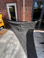 Nesling schaduwdoek 90graden, 4x4x5,7 meter - zwart, Tuin en Terras, Schaduwdoeken, Ophalen, Zo goed als nieuw