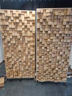 2 houten akoestische panelen | Geluidsdemping, Ophalen, Gebruikt