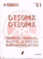 Yamaha DT50 MX DT80 MX service manual (2217z), Verzenden, Zo goed als nieuw