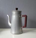 Grote oude aluminium koffiepot met bakelieten handgreep, Antiek en Kunst, Antiek | Keukenbenodigdheden, Ophalen of Verzenden