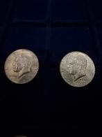 2x HALF DOLLAR USA, Postzegels en Munten, Munten | Amerika, Ophalen of Verzenden, Noord-Amerika