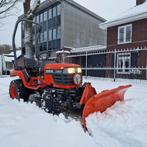 Kubota BX2200 22pk 3-cilinder diesel + sneeuwschuif&borstel, Ophalen, Zo goed als nieuw, Kubota