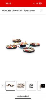 Gourmet borden princess, Ophalen, Zo goed als nieuw, 4 t/m 7 personen