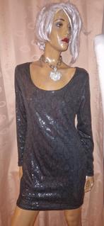 Prachtige jurk van supertrash maat L zgan, Supertrash, Zwart, Maat 42/44 (L), Ophalen of Verzenden
