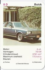 X1 autokaartje buick ( 8d ), Verzamelen, Ophalen of Verzenden, Zo goed als nieuw, Auto's