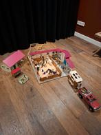 Sleigh Paardenbak met Accessoires en Paarden, Ophalen of Verzenden, Zo goed als nieuw