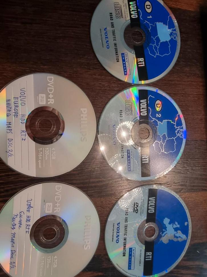 Volvo RTI,blaupunkt dx, rb3 ,becker,tele Atlas,travel pilot., Auto diversen, Autonavigatie, Gebruikt, Ophalen of Verzenden