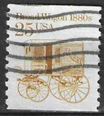 USA 1986 - Yvert 1692 - Vervoermiddelen (ST), Verzenden, Gestempeld, Noord-Amerika