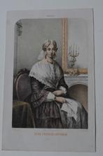 FRIESE KLEDERDRACHT "Friesche Jufvrouw" ca.1860 Litho C32, Antiek en Kunst, Kunst | Litho's en Zeefdrukken, Ophalen of Verzenden