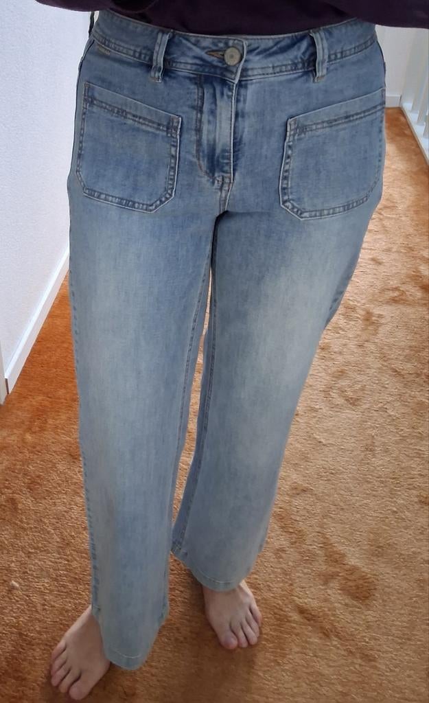 Red Button jeans model Colette front patch maat 36, Kleding | Dames, Blauw, Ophalen of Verzenden, Zo goed als nieuw, W28 - W29 (confectie 36)