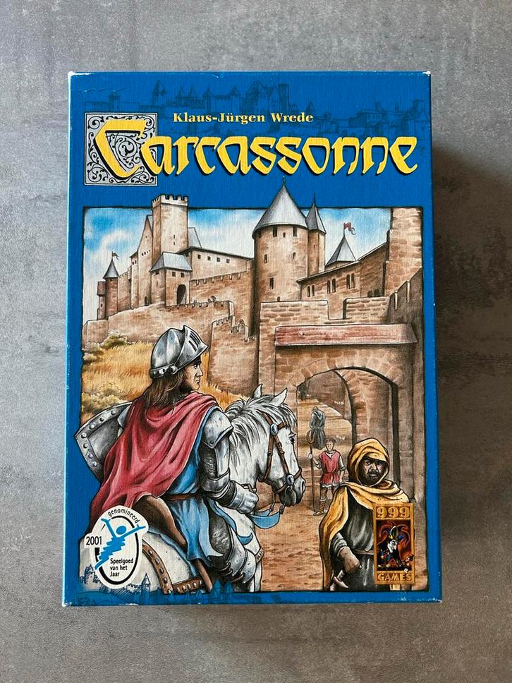 Carcassonne + uitbreidingen – compleet & in topstaat, Hobby en Vrije tijd, Gezelschapsspellen | Bordspellen, Zo goed als nieuw