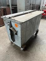 Afvalcontainer / rolcontainer staal 750l, Ophalen, Zo goed als nieuw, Metaal, Minder dan 50 cm