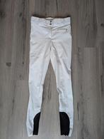 Witte rijbroek Equiline full grip + bling, Dieren en Toebehoren, Paardrijkleding, Ophalen of Verzenden, Zo goed als nieuw, Dressuur