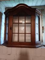 vintage vitrine kastje, Huis en Inrichting, Kasten | Vitrinekasten, Ophalen, Gebruikt, 50 tot 100 cm, Minder dan 100 cm
