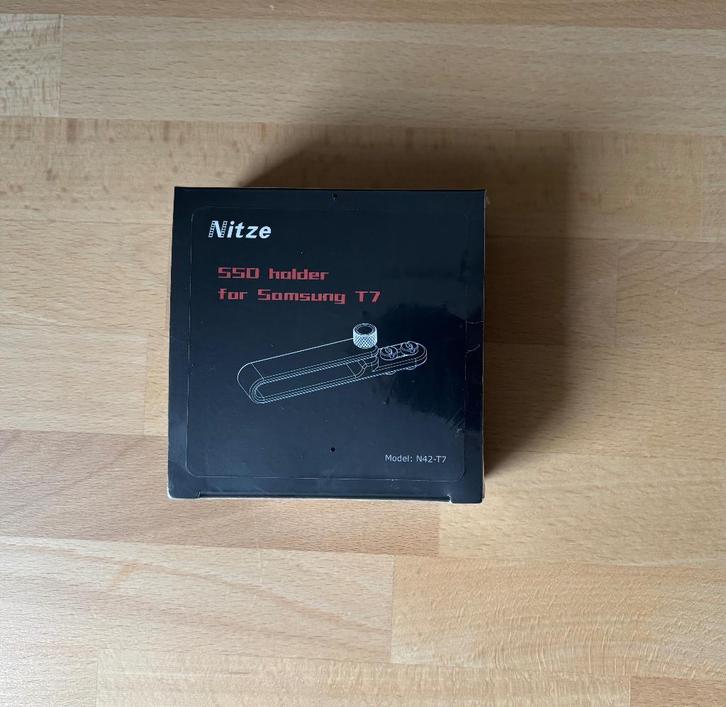 Nitze T7 SSD montagebeugel, Computers en Software, Harde schijven, Nieuw, Laptop, Extern, SSD, USB, Ophalen of Verzenden
