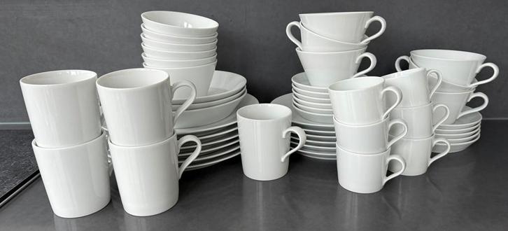 Arzberg Tric servies onderdelen wit, Huis en Inrichting, Keuken | Servies, Gebruikt, Overige typen, Overige stijlen, Porselein