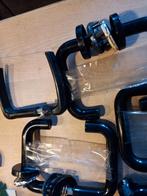 Deur klinken compleet 4stus zwart, Ophalen of Verzenden