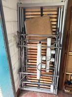 Hoog-Laag Lattenbodem - Eenpersoons, Ophalen, Gebruikt, 90 cm, Eenpersoons