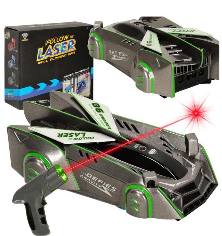 RC Auto Gravity Defying Muurklimmende Raceauto Morgen Thuis, Kinderen en Baby's, Speelgoed | Speelgoedvoertuigen, Nieuw, Afstandsbediening