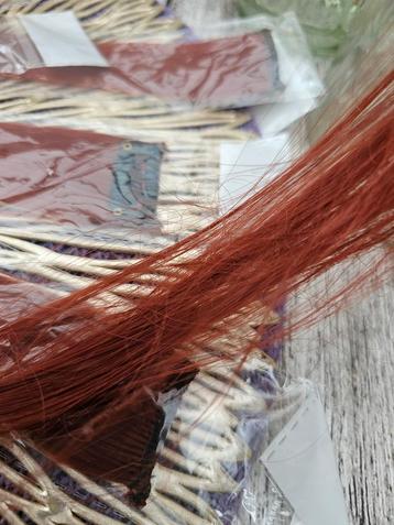 Clip-in Haarverlenging - Rood - Nieuw beschikbaar voor biedingen