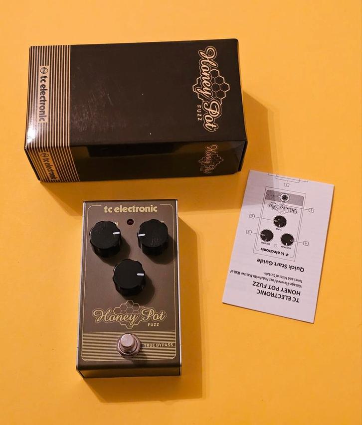 TC Electronic Honey Pot Fuzz, Muziek en Instrumenten, Effecten, Zo goed als nieuw, Distortion, Overdrive of Fuzz, Ophalen of Verzenden