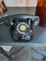 Oude zwarte bakelieten telefoon, Ophalen of Verzenden