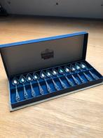 12 advocaat lepeltjes, verzilverd, Antiek en Kunst, Antiek | Bestek, Ophalen of Verzenden